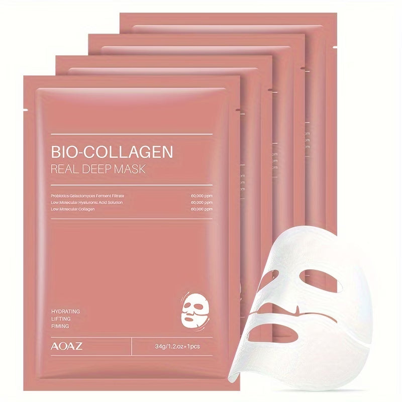 Bio-Collagen Real Deep Mask — 4 Pack