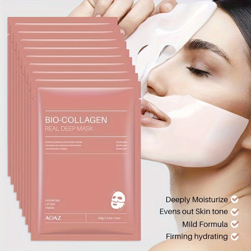 Bio-Collagen Real Deep Mask — 8 Pack